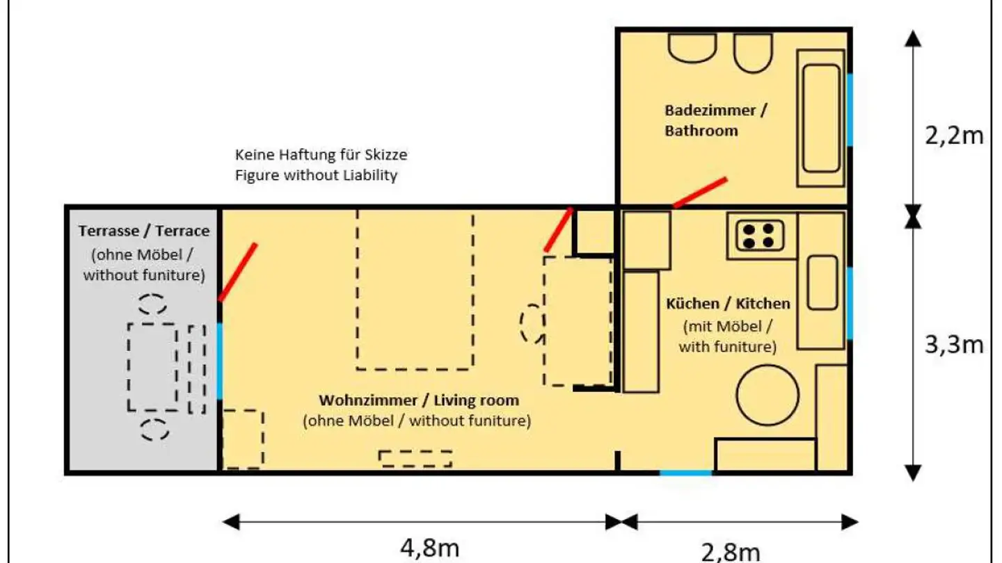 Appartement à louer - Armbüel 4, 8840 Einsiedeln