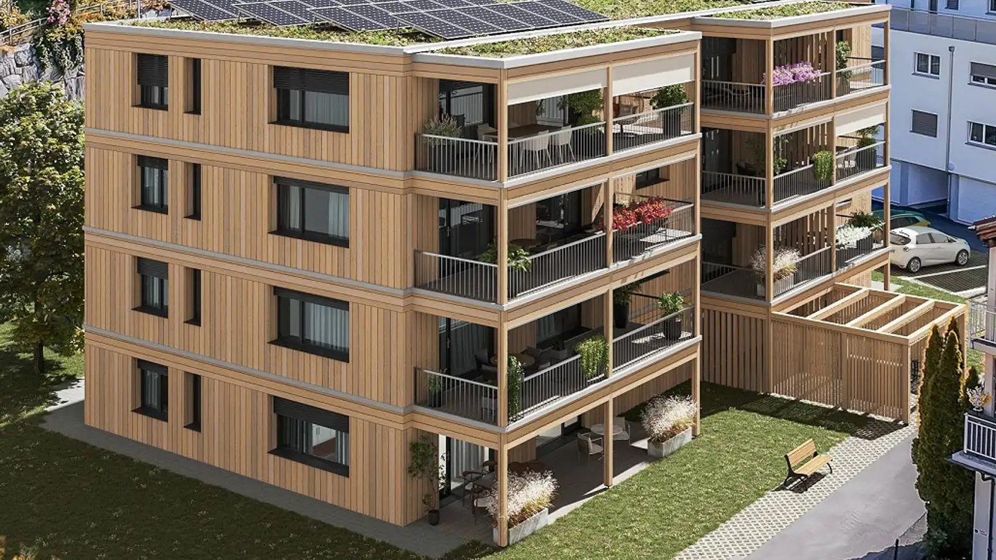 Terrassenwohnung kaufen - Fussweg 1, 3940 Steg VS - Foto 2