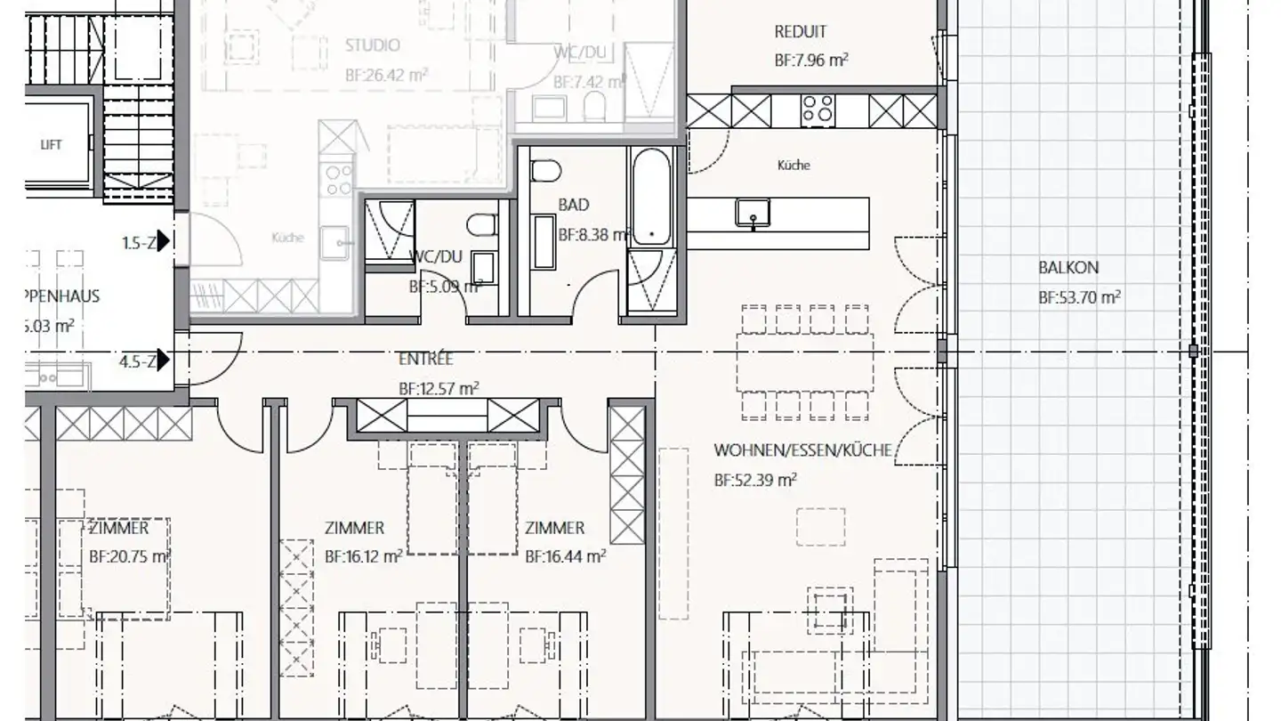 Appartamento in affitto - Zur Mühle 2, 4805 Brittnau - Foto 3