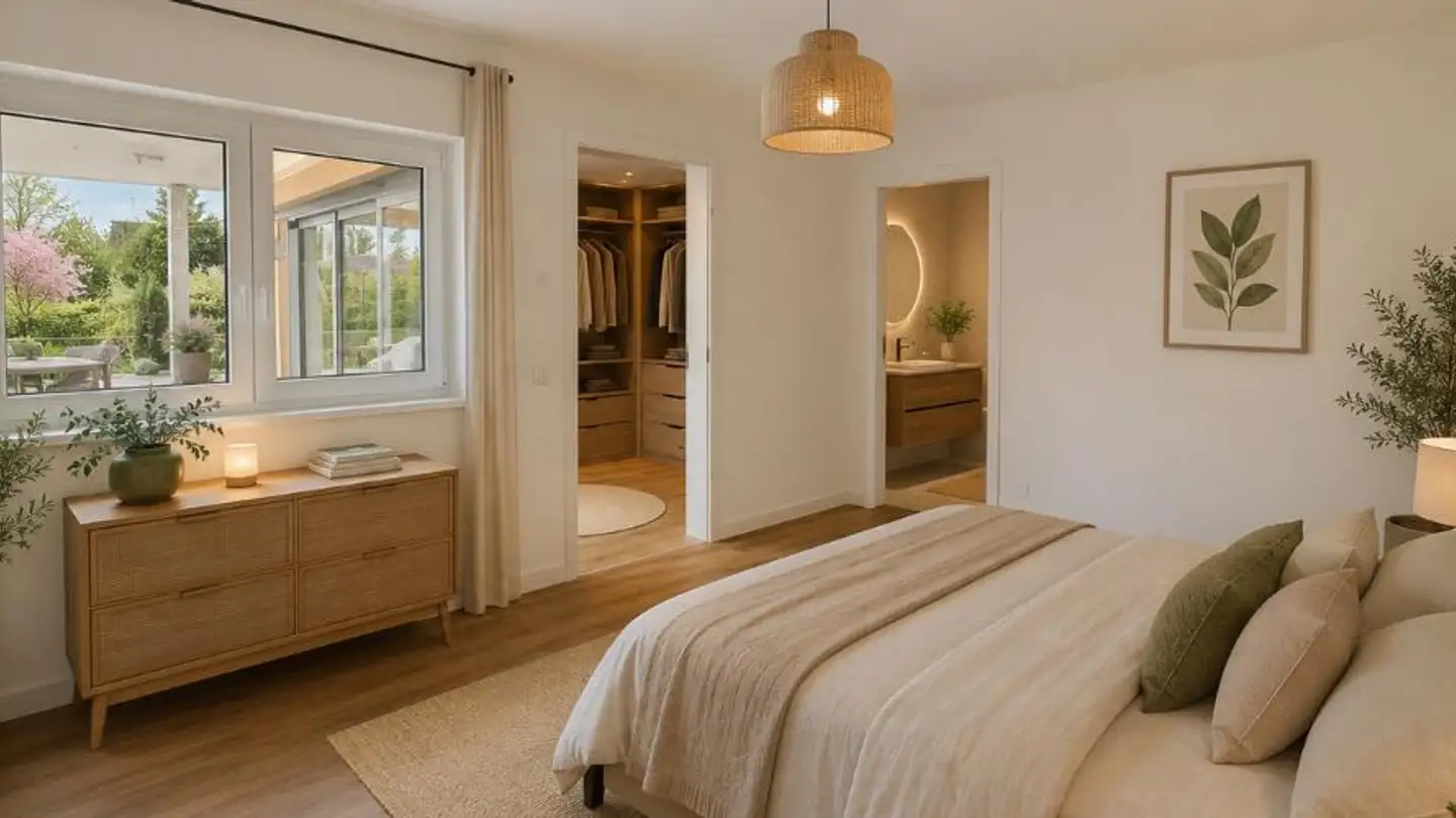 Wohnung mieten - Chemin Des Banderettes 8, 1038 Bercher - Foto 4