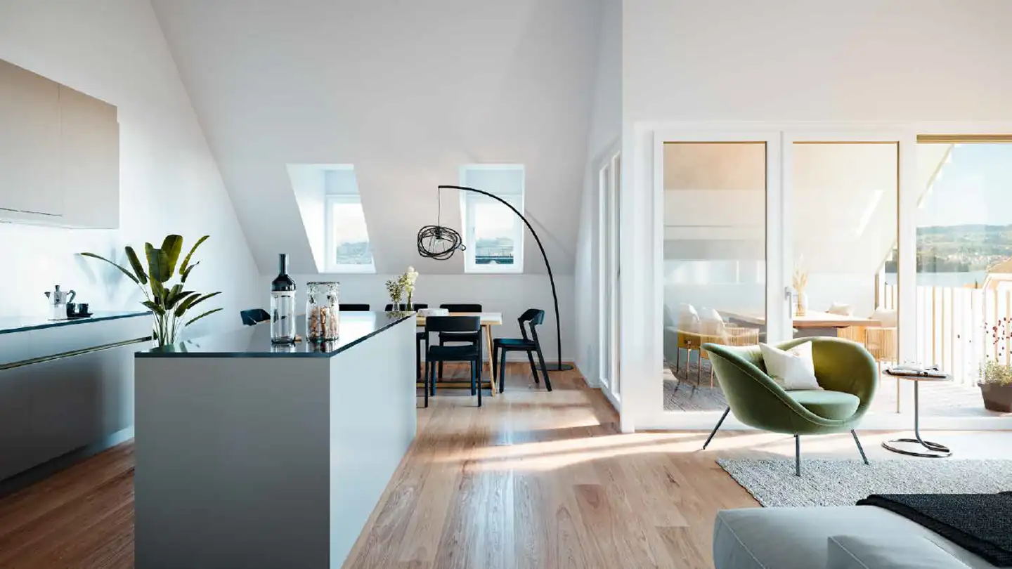 Attique à louer - Schulweg 11, 8706 Meilen - Photo 2