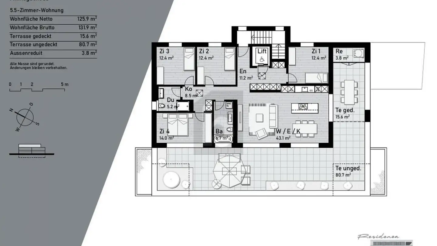 Dachgeschosswohnung mieten - 6210 Sursee - Foto 2