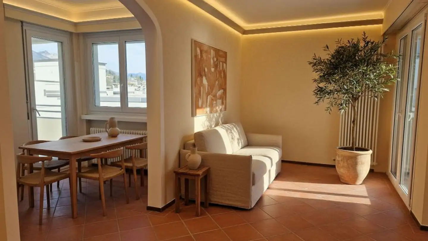 Apartment for rent - Via Franco Zorzi 17a, 6900 Paradiso - Photo 2