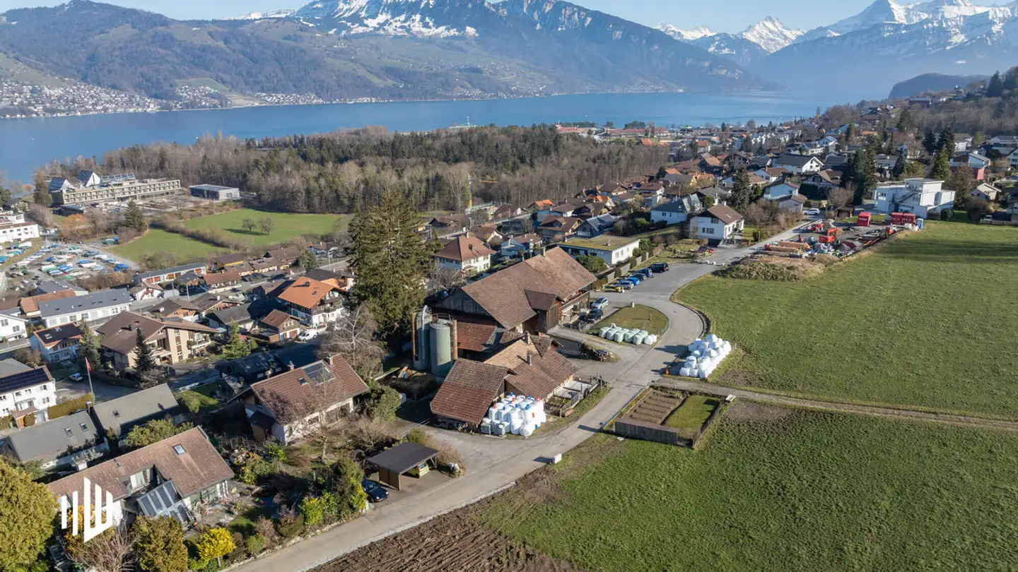 Terrain constructible à vendre - Reckholderweg 16, 3645 Gwatt (Thun)