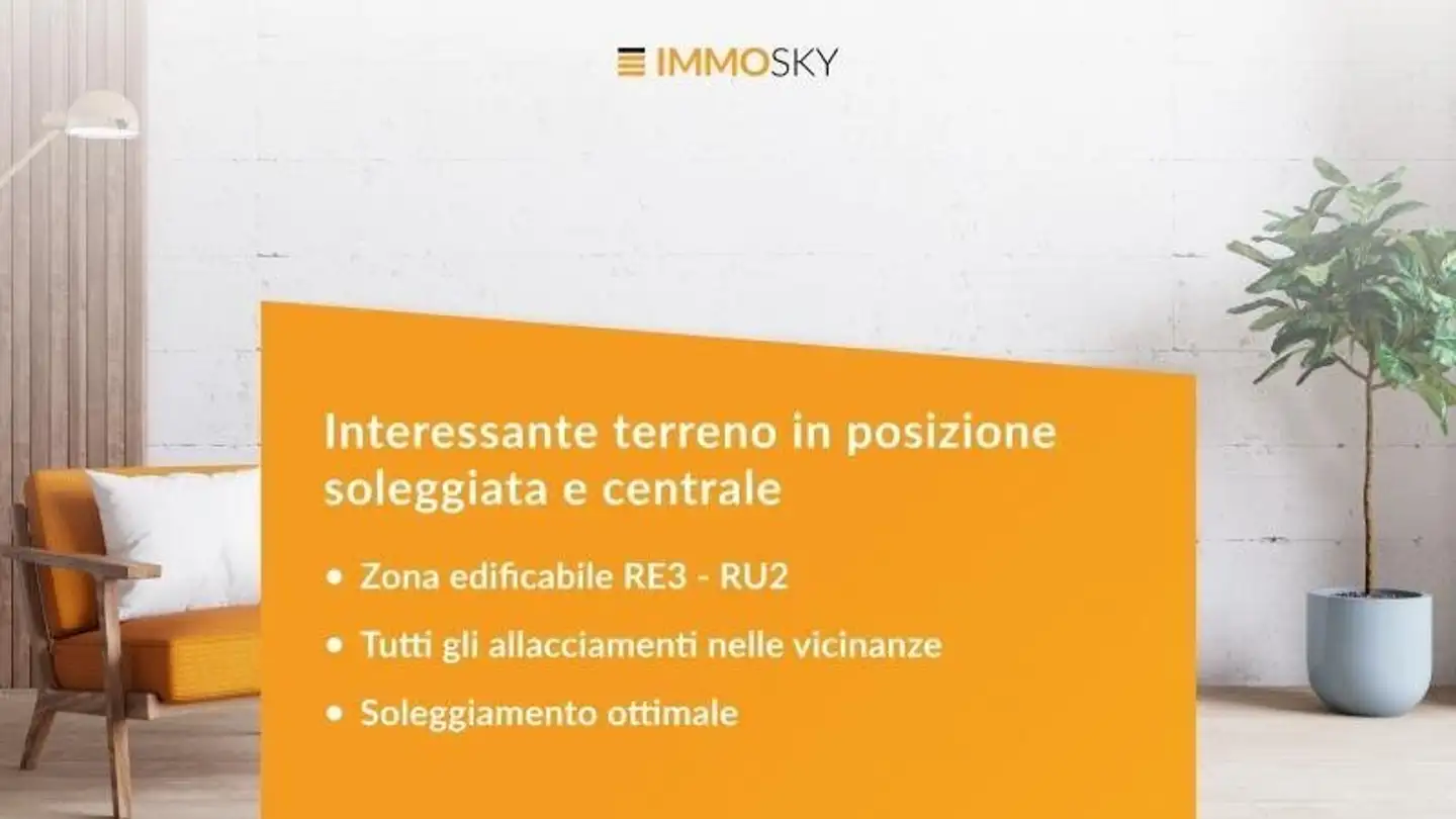 Constructible plot for sale - 6832 Pedrinate
