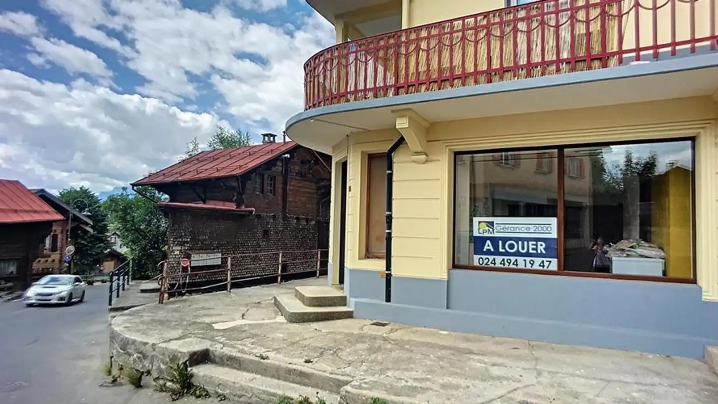 Commerciale in affitto - Rue Louis Favez 13, 1854 Leysin