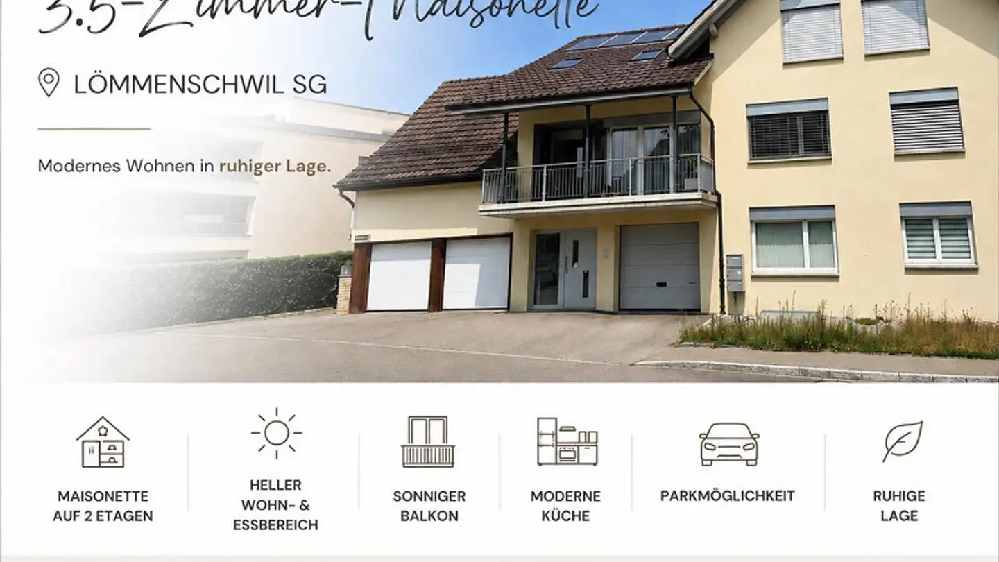 Appartamento in affitto - Hinterdorf 2, 9308 Lömmenschwil