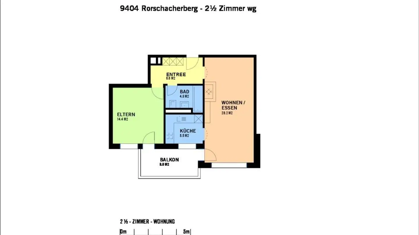Apartment for rent - Wilenstrasse 16, 9404 Rorschacherberg - Photo 3