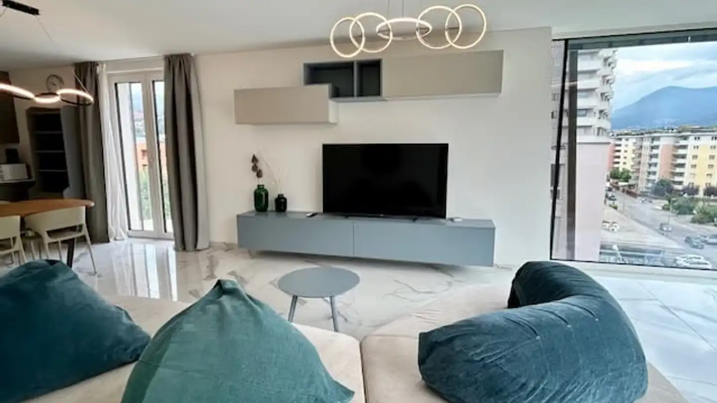 Dachgeschosswohnung mieten - Via Al Lido 1, 6962 Viganello - Foto 2