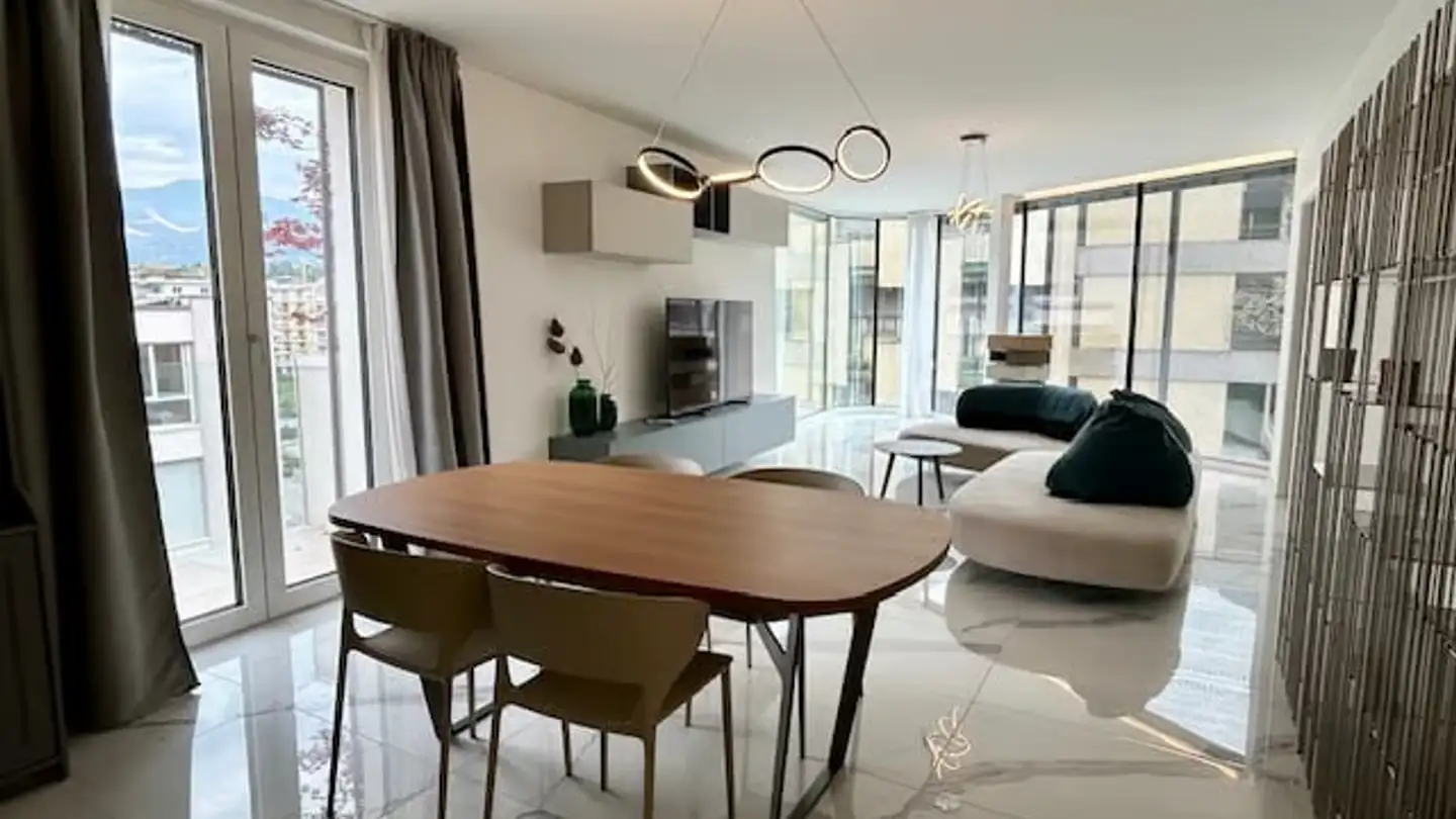 Dachgeschosswohnung mieten - Via Al Lido 1, 6962 Viganello