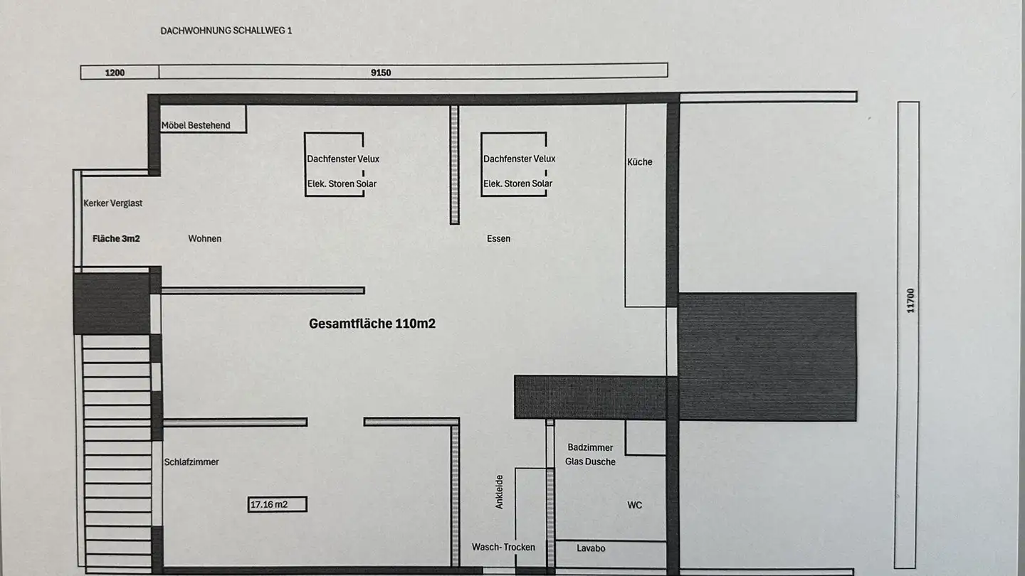 Apartment for rent - Schallweg 1, 5745 Safenwil - Photo 2