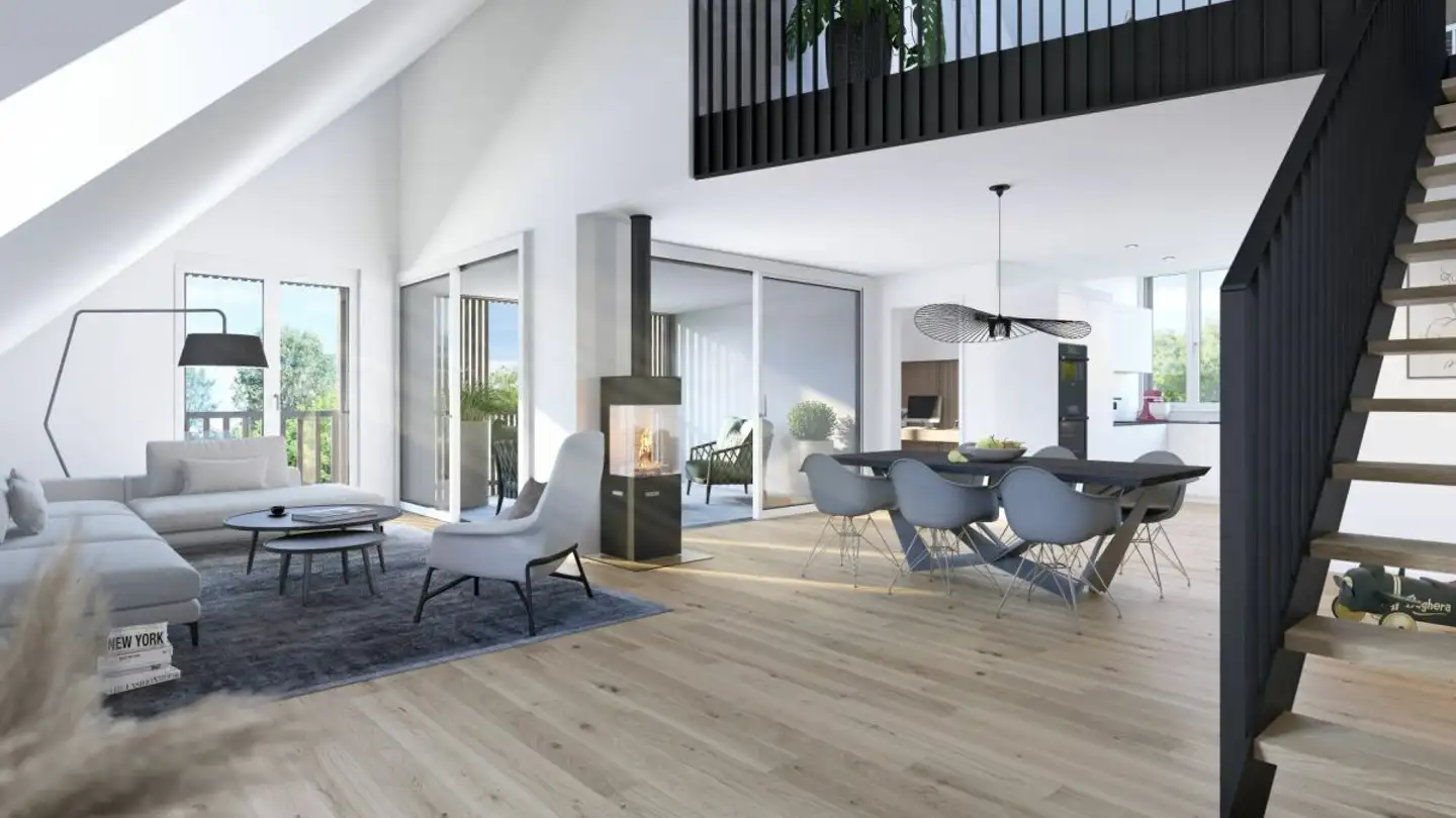 Dachgeschosswohnung kaufen - 8451 Kleinandelfingen - Foto 4