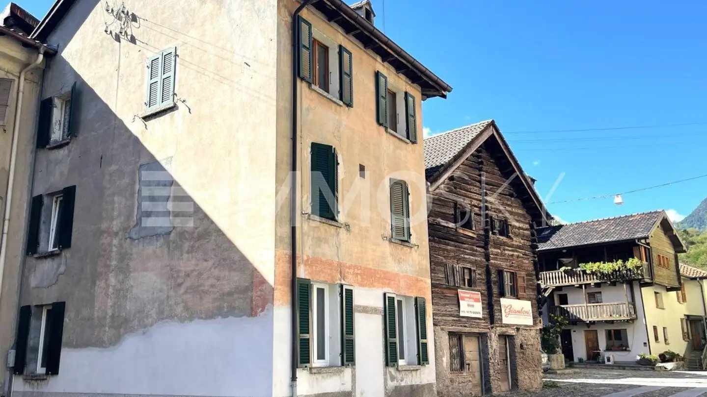 Immeuble résidentiel à vendre - 6713 Malvaglia