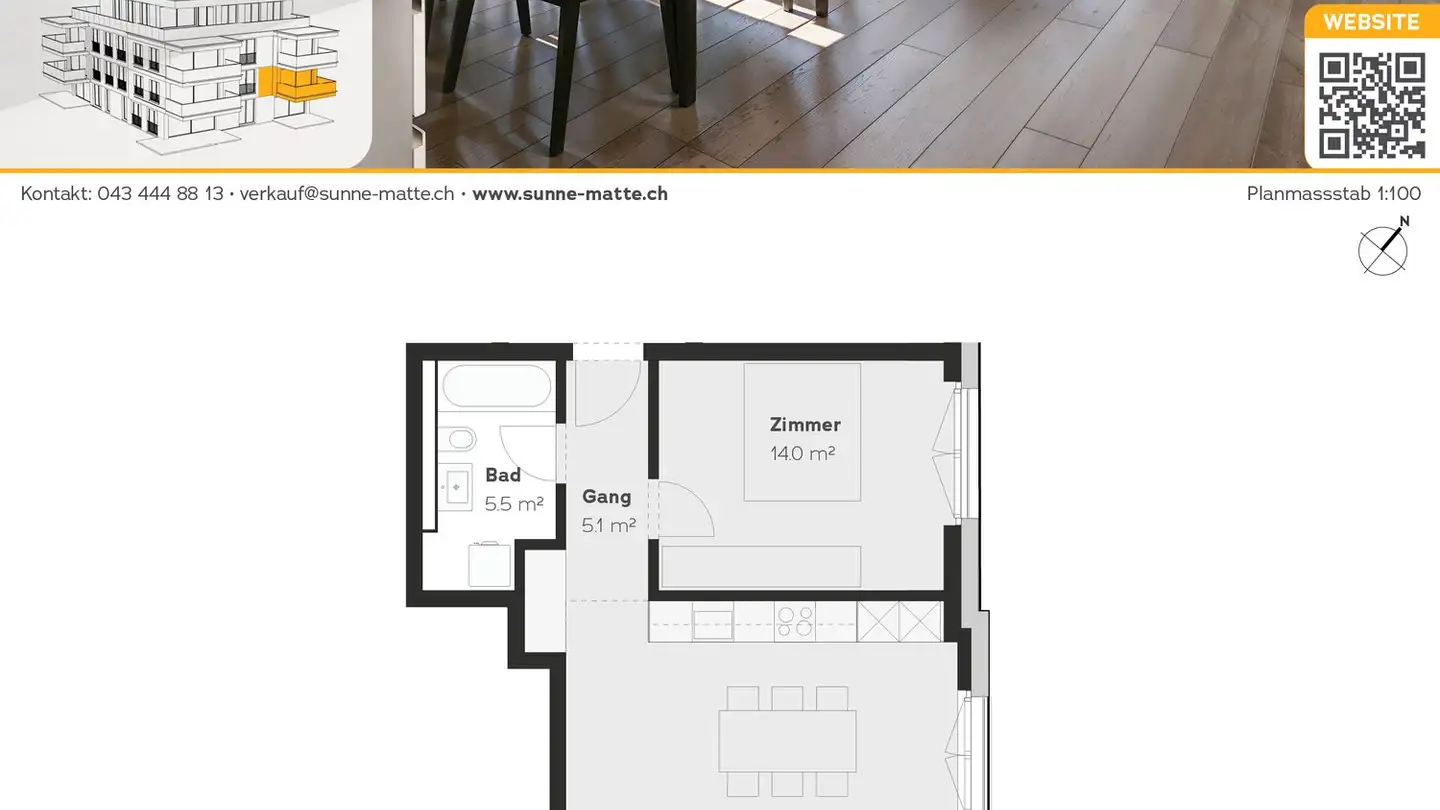 Appartamento in vendita - Bahnhofstrasse 49, 8965 Berikon - Photo 3