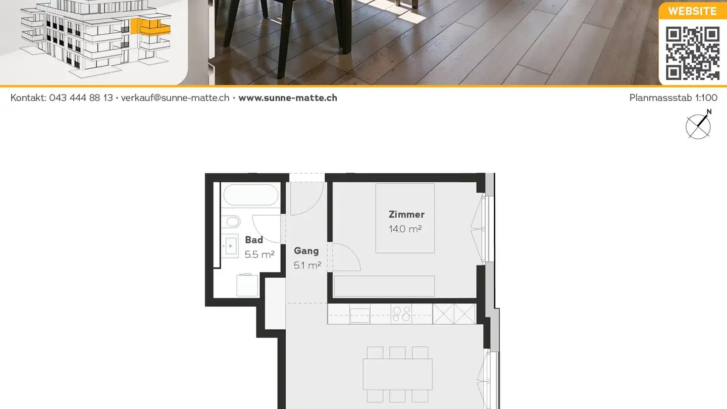 Appartamento in vendita - Bahnhofstrasse 49, 8965 Berikon - Photo 4