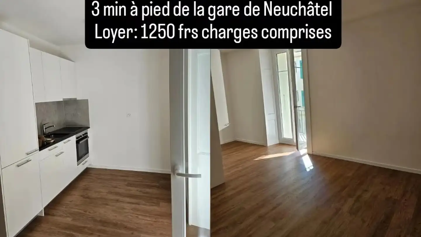 Appartement à louer - 2000 Neuchâtel