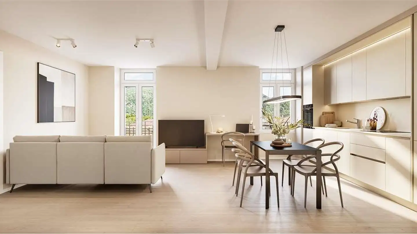 Appartement meublé à louer - 6500 Bellinzona