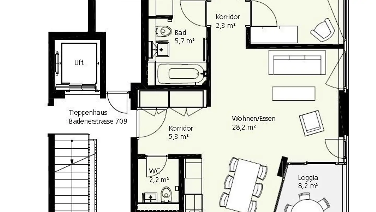 Chambre à louer - Badenerstrasse 709, 8048 Zürich - Photo 4