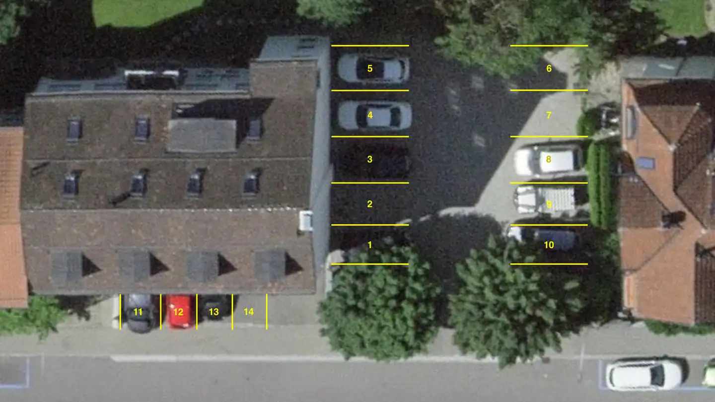Outdoor parking space for rent - Schillerstrasse 6, 9000 St. Gallen
