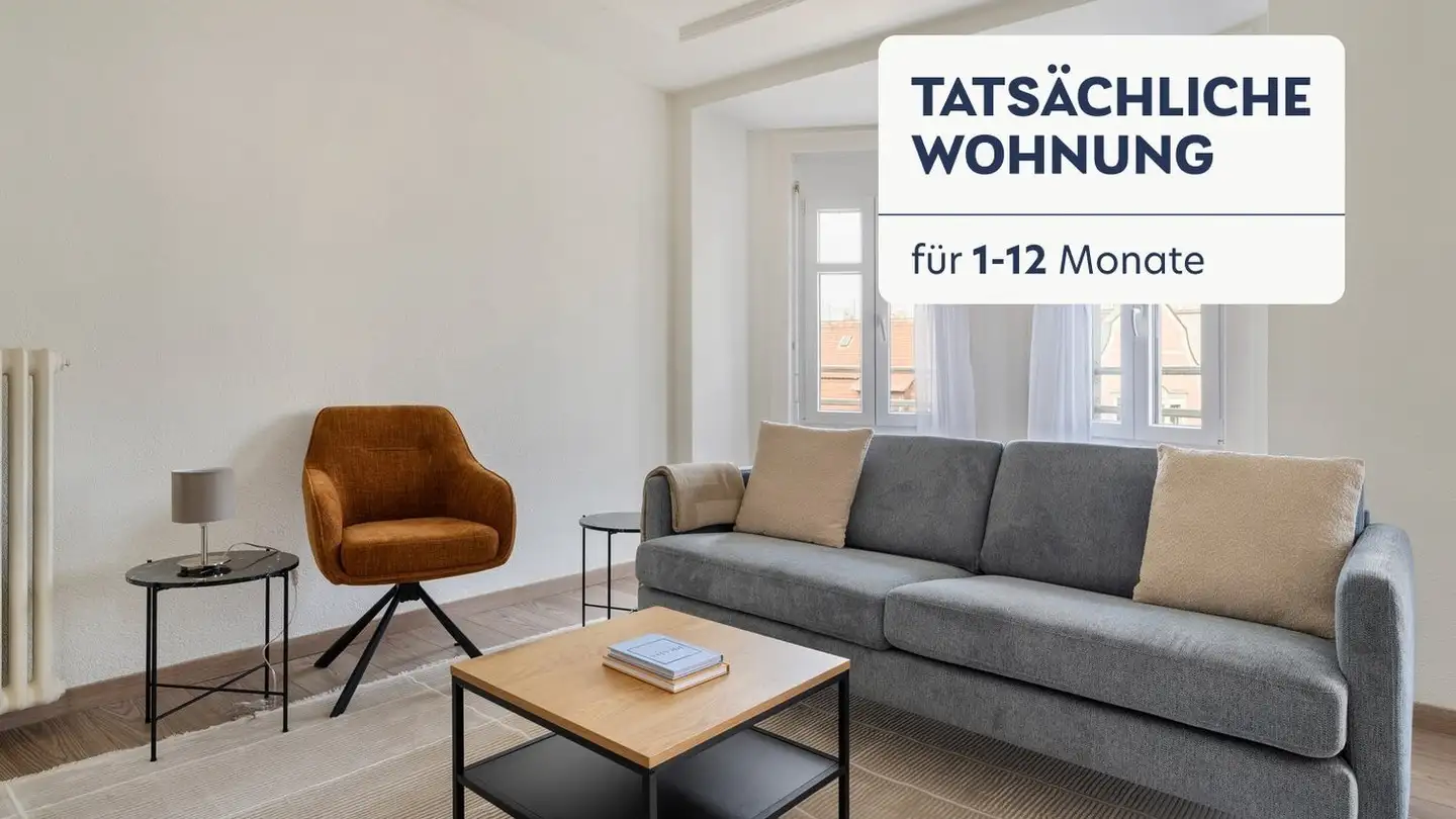 Appartement meublé à louer - Rotbuchstrasse 1, 8006 Zürich