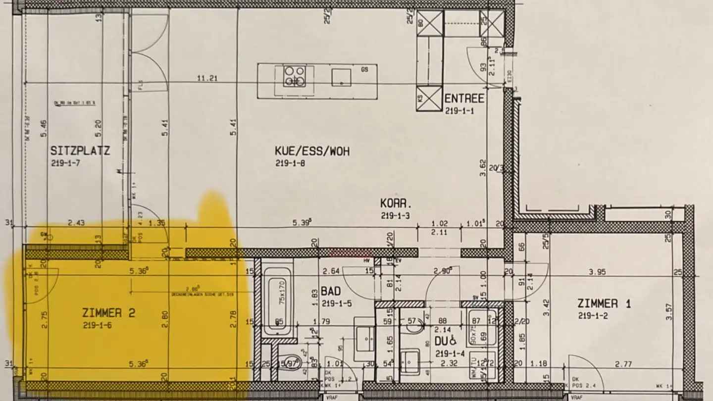 Stanza singola in affitto - Katzenbachstrasse 219, 8052 Zürich - Photo 3