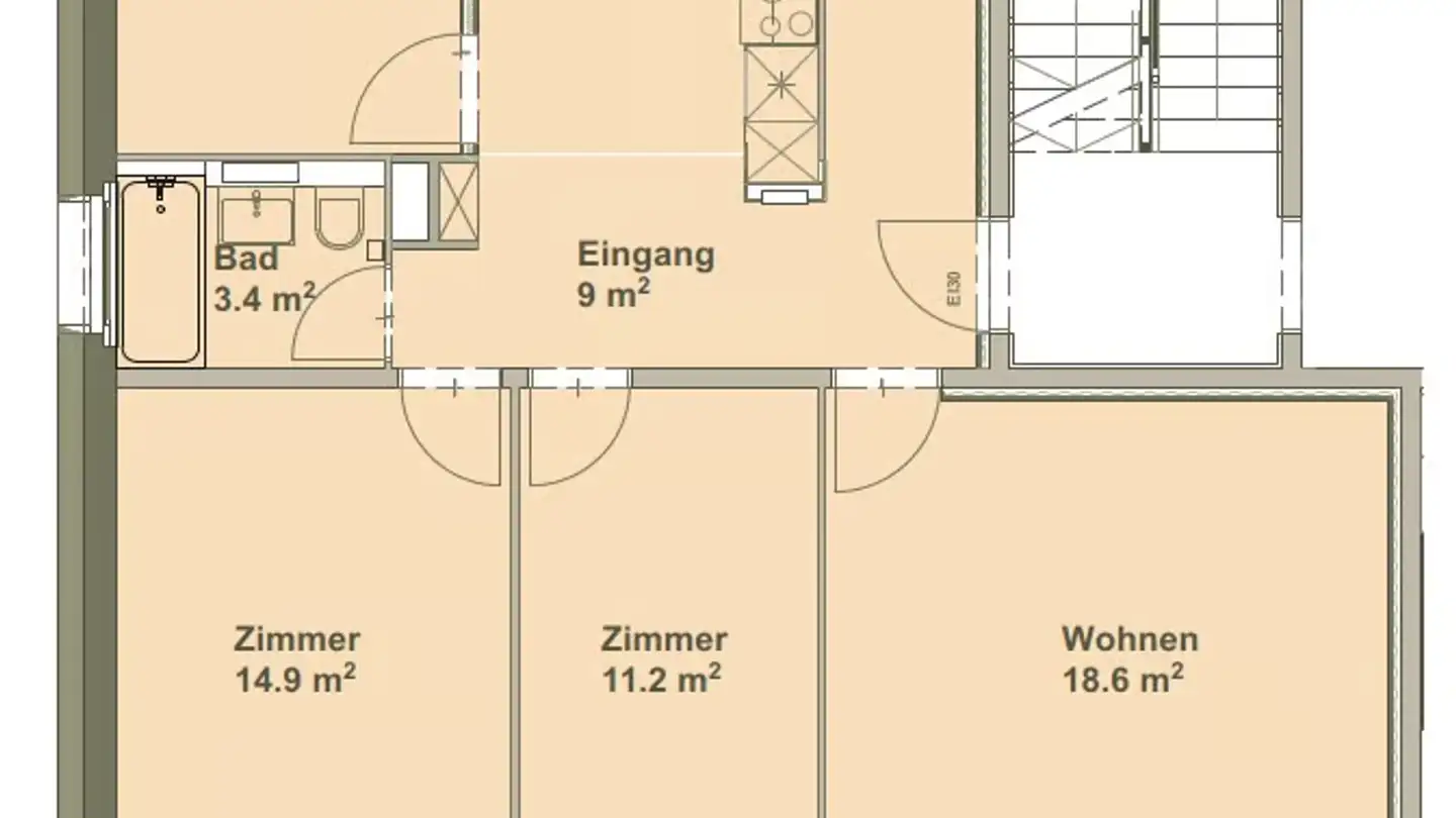 Appartamento in affitto - Oberfeldstrasse 33b, 4133 Pratteln - Foto 2