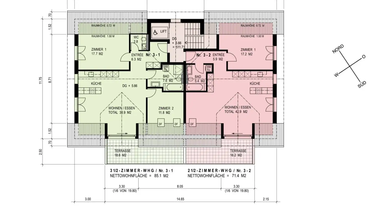 Apartment for rent - Mezikonerstrasse 7a, 9542 Münchwilen TG - Photo 4