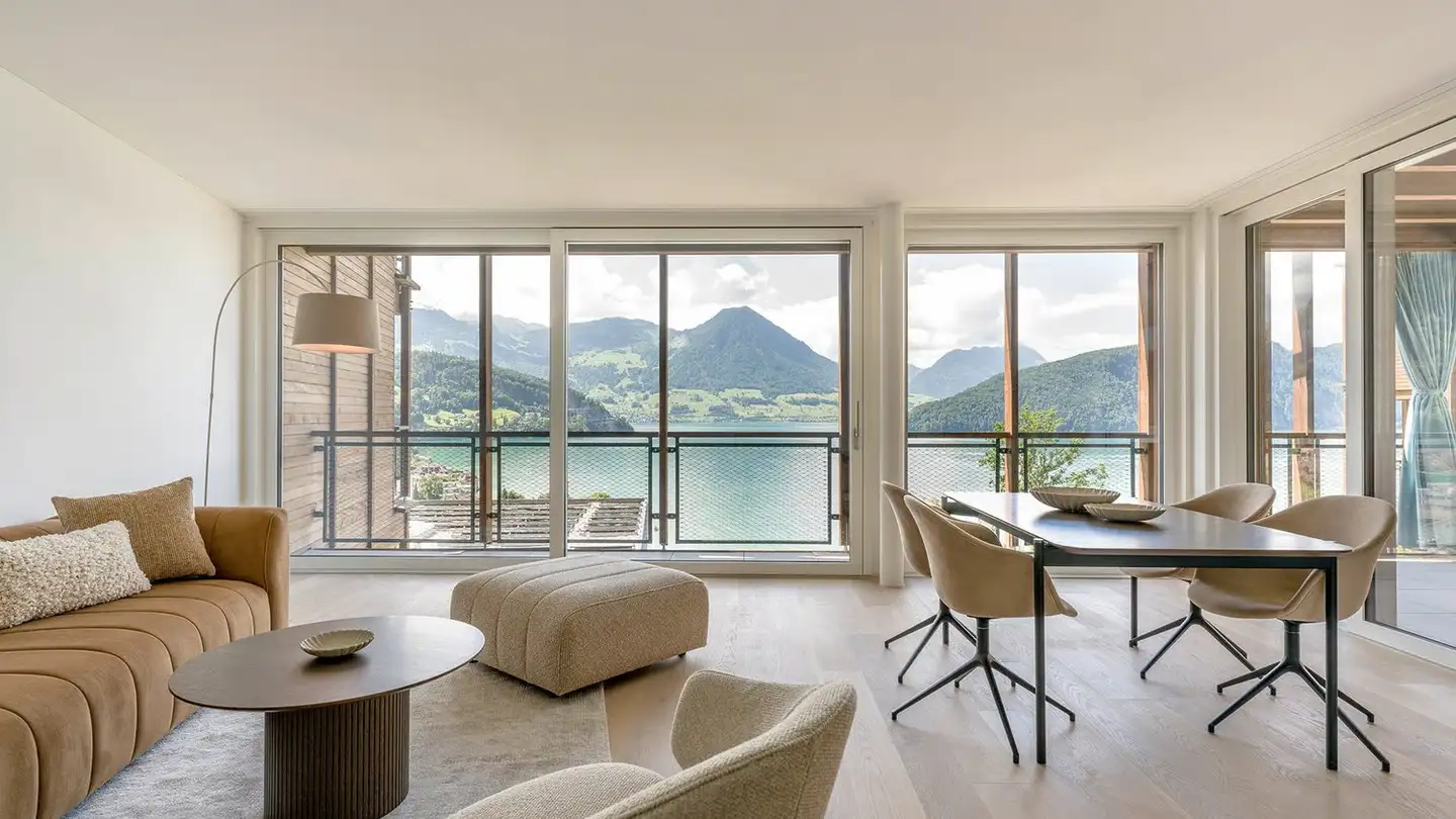 Duplex for sale - Sonnhaldenstrasse 7, 6354 Vitznau