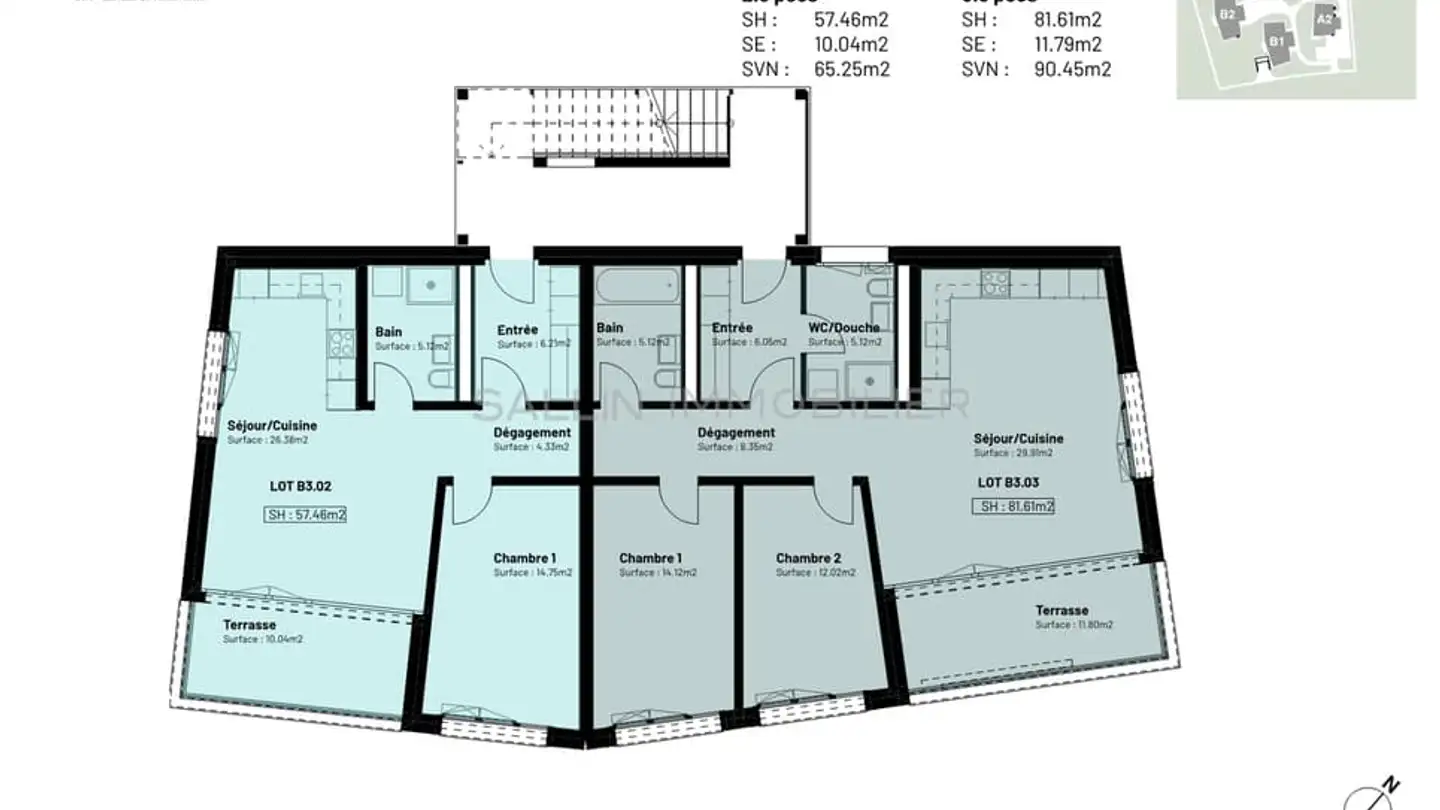 Apartment for rent - La Roseraie 7, 1740 Neyruz FR - Photo 3