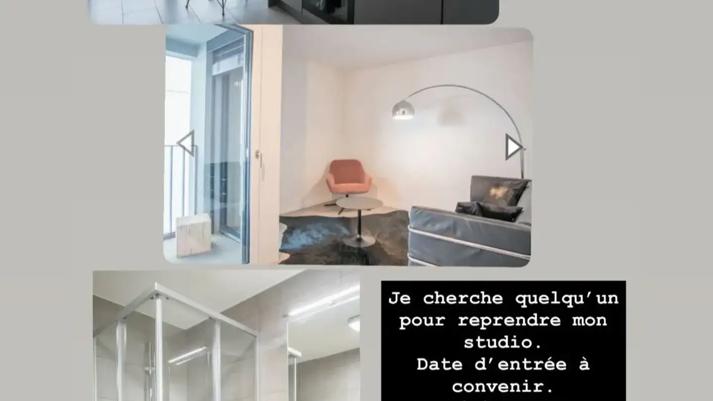 Studio mieten - Route Du Lac 13, 1763 Granges-Paccot