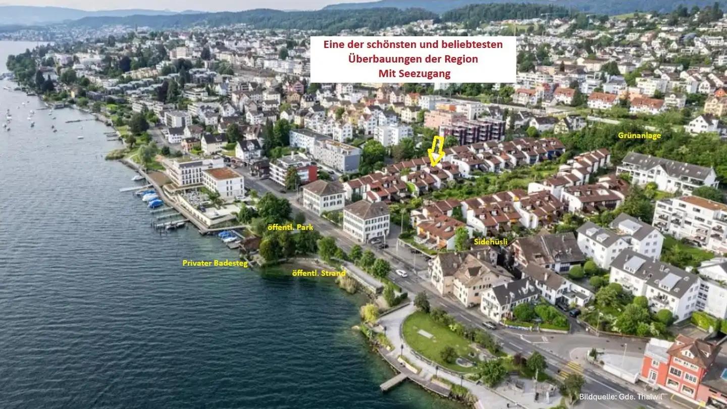 Maison en terrasse à louer - Im Marbach 12, 8800 Thalwil - Photo 4