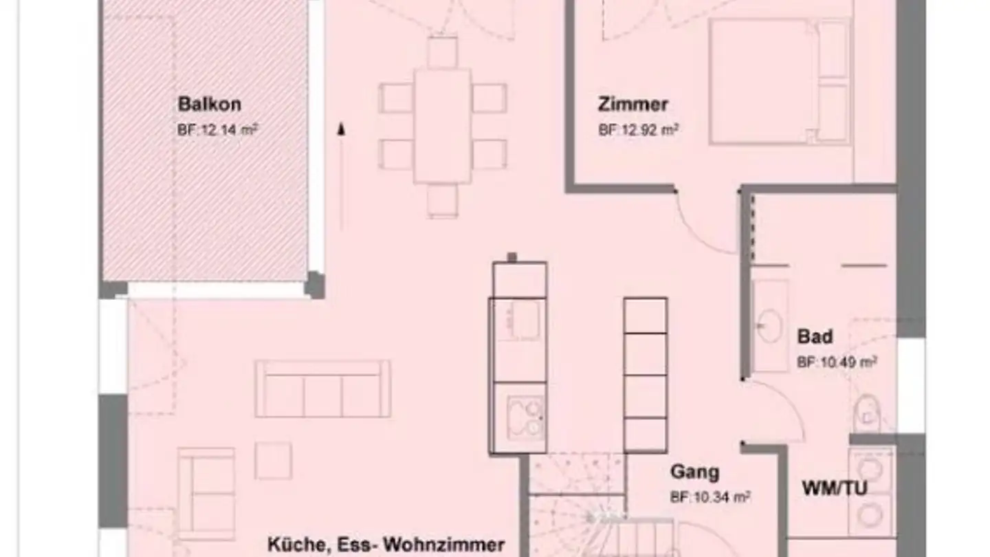 Single room for rent - Kirchweg 3, 9524 Zuzwil SG - Photo 3
