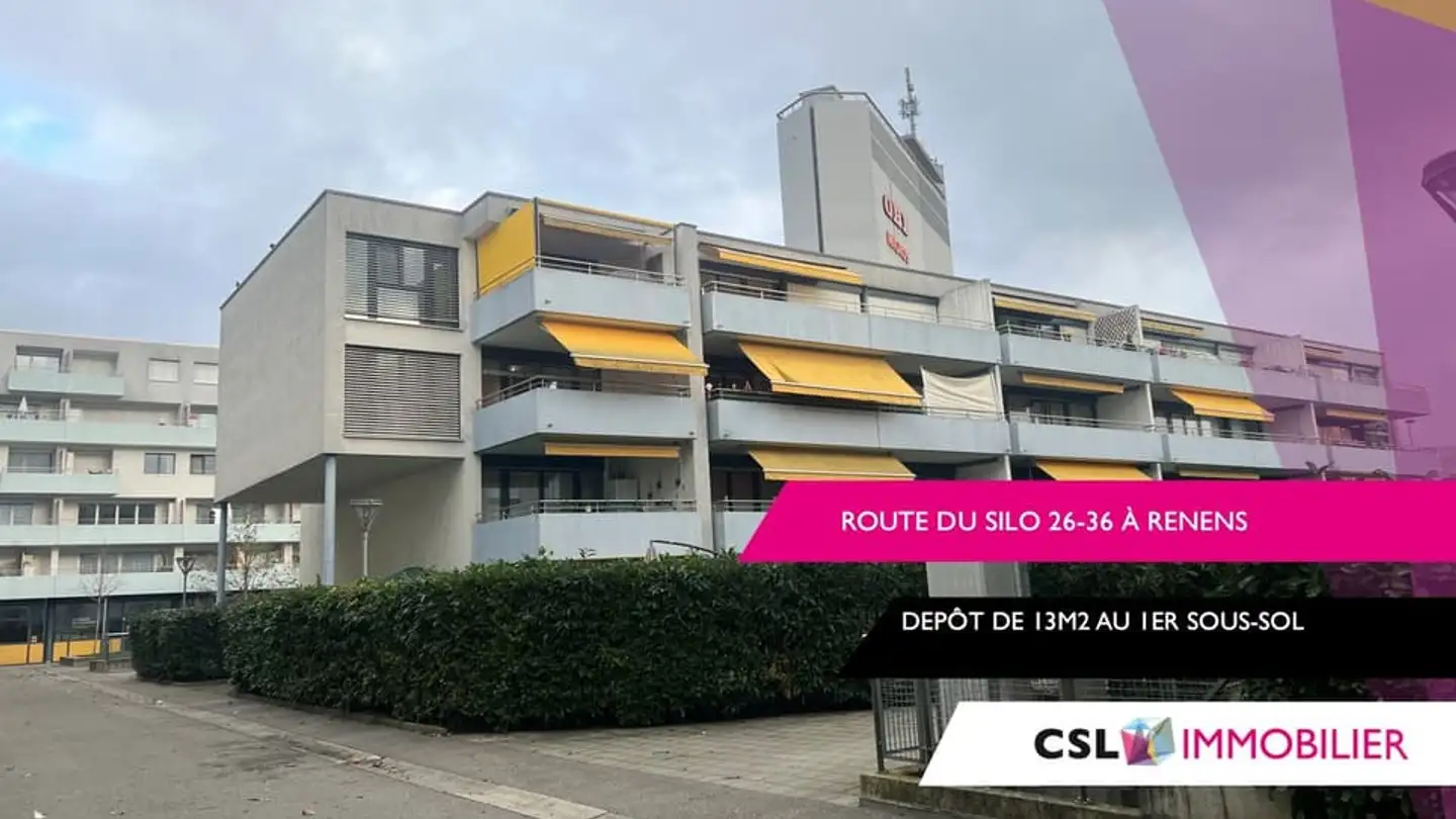 Commercial à louer - Avenue Du Silo 26, 1020 Renens VD