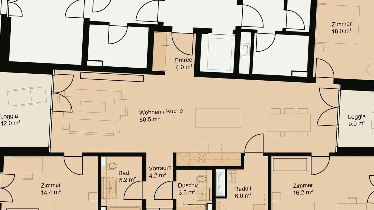 Wohnung mieten - Holzmoosrütistrasse 8a, 8820 Wädenswil - Foto 2