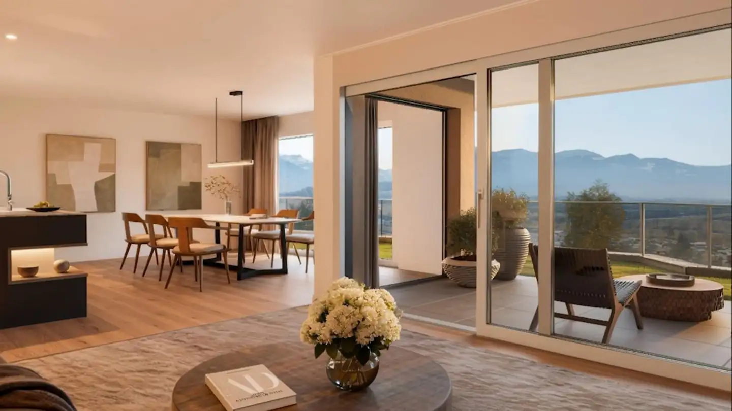 Terrassenwohnung kaufen - Rütihaldestrasse 36, 8730 Uznach - Foto 2