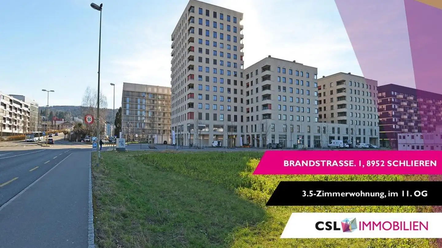 Appartement à louer - Brandstrasse, 8952 Schlieren
