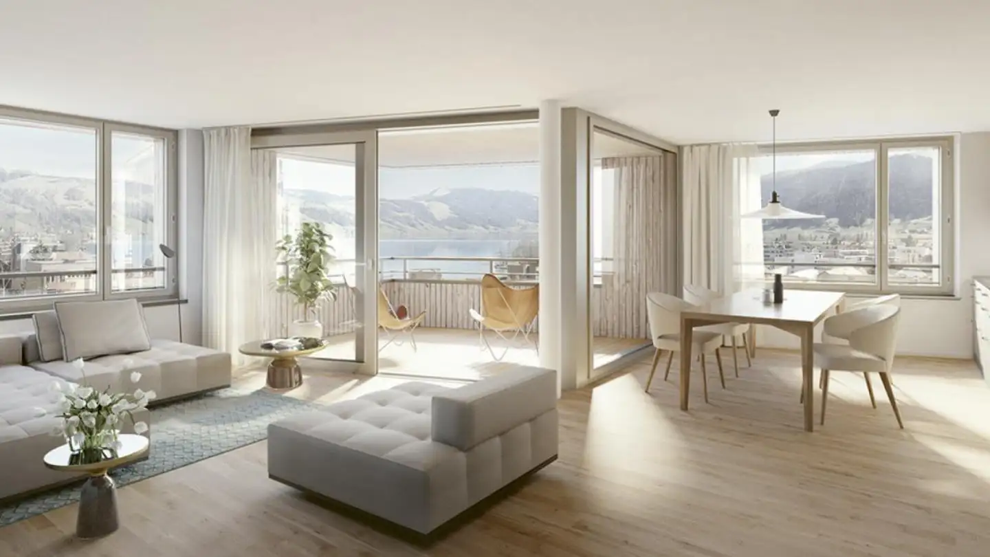 Appartamento in affitto - Am Baumgarten 1, 6314 Unterägeri - Photo 2