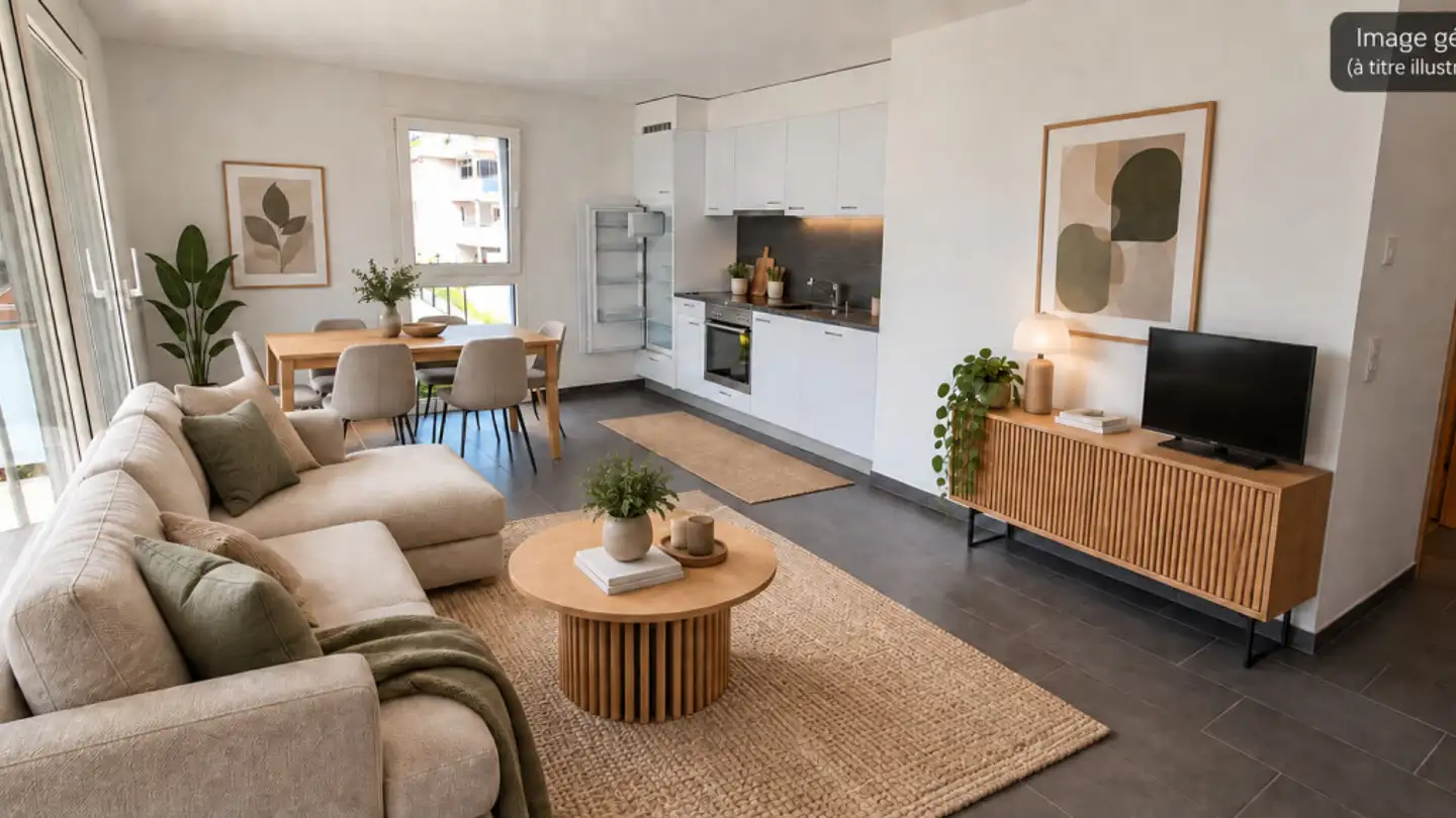Apartment for rent - Avenue De La Gare 25, 1963 Vétroz