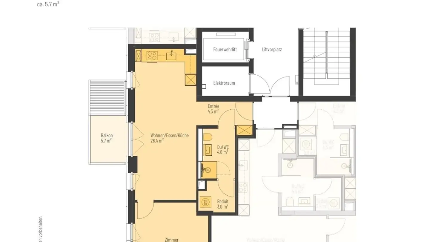 Apartment for rent - Am Stadtrand 43, 8600 Dübendorf - Photo 4