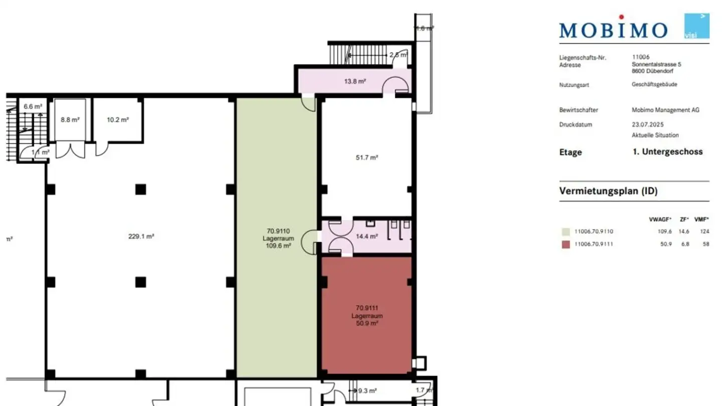 Espace de stockage à louer - Sonnentalstrasse 5, 8600 Dübendorf - Photo 4