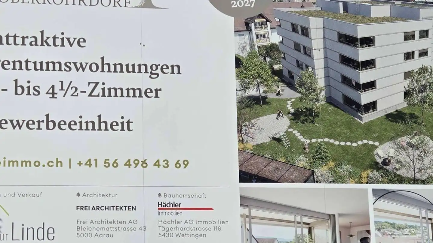 Appartement à louer - Ringstrasse 5, 5452 Oberrohrdorf