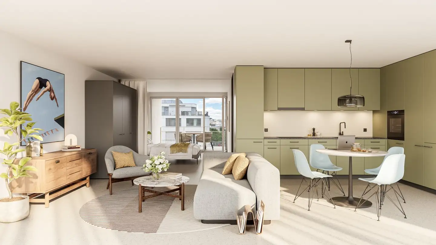 Loft à louer - Badenerstrasse 423a, 8003 Zürich