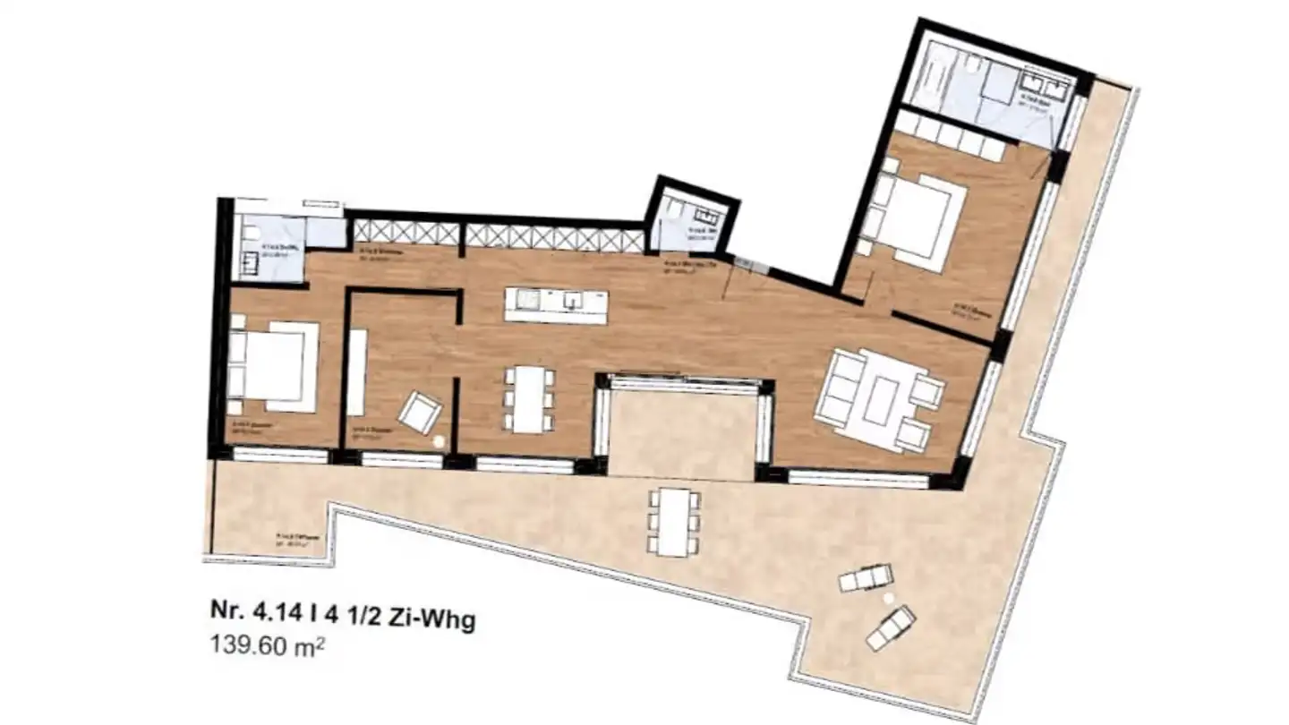 Apartment for rent - Rheinfelsstrasse 25, 7000 Chur