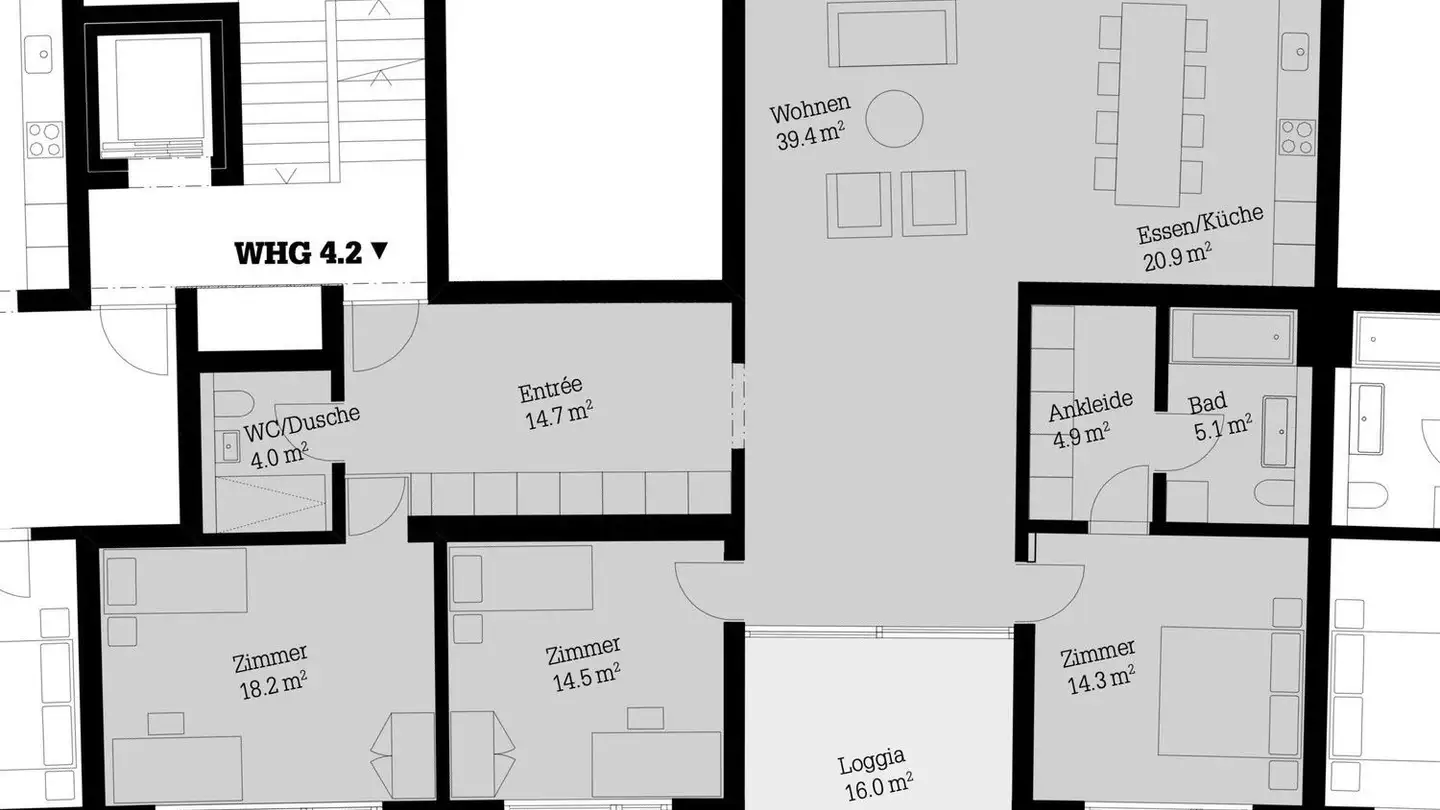 Appartement à louer - Langstrasse 151, 8004 Zürich - Photo 3