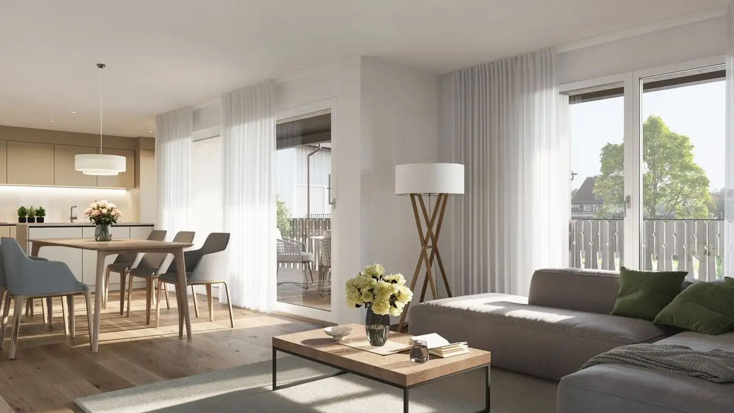 Wohnung mieten - Rössliwiese 17, 8626 Ottikon (Gossau ZH)