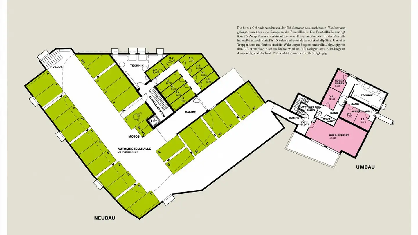 Parcheggio sotterraneo in affitto - Schulstrasse 6, 5070 Frick - Photo 3