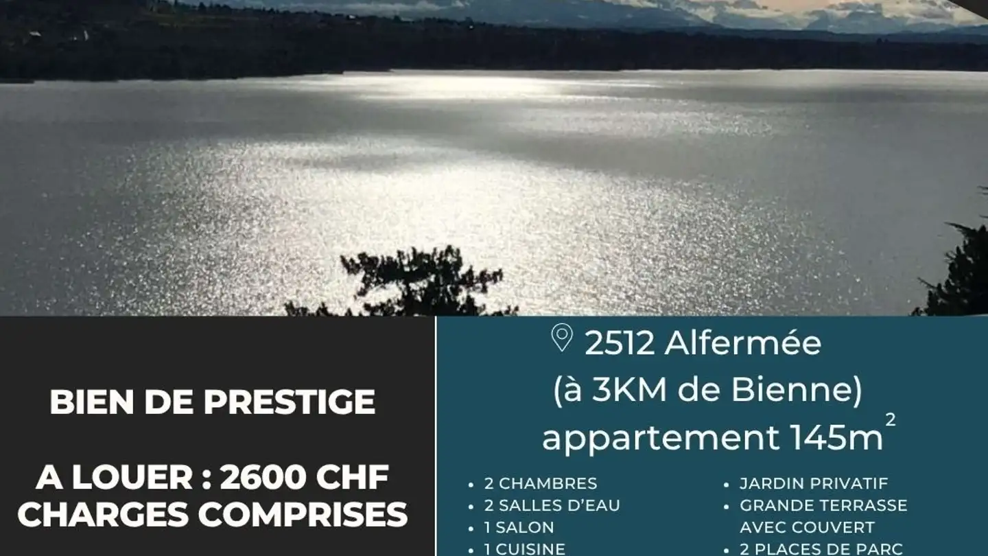 Wohnung mieten - Bielweg 16, 2512 Tüscherz-Alfermée