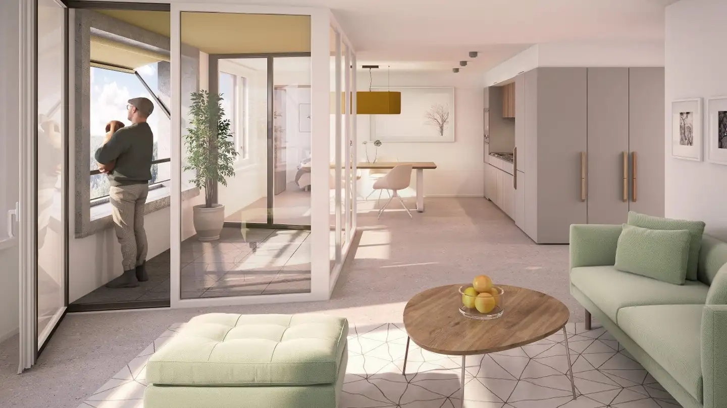 Appartement à louer - Waldeggweg 1, 8302 Kloten