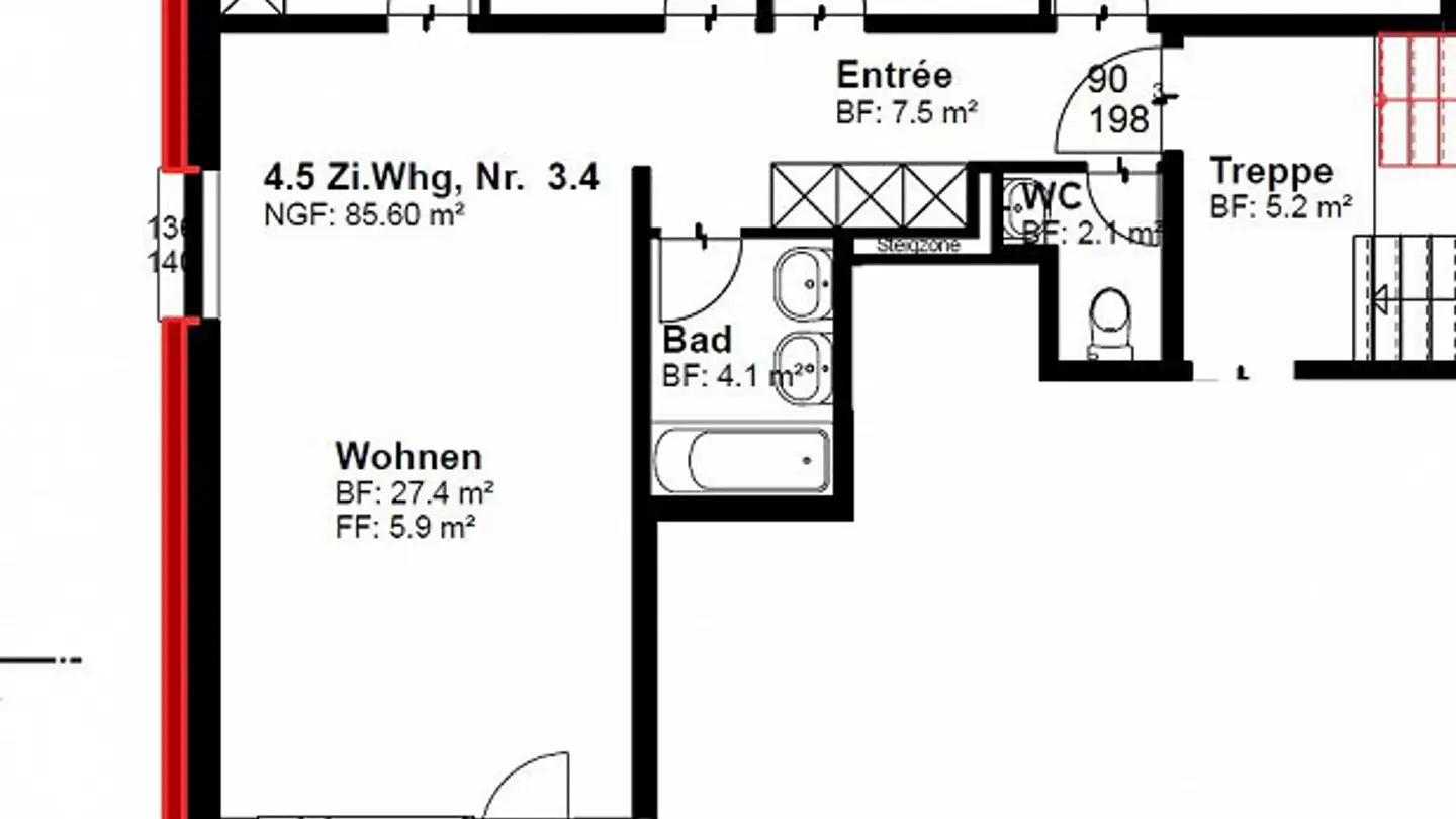 Appartamento in affitto - Amp-Strasse 1, 9552 Bronschhofen - Photo 2