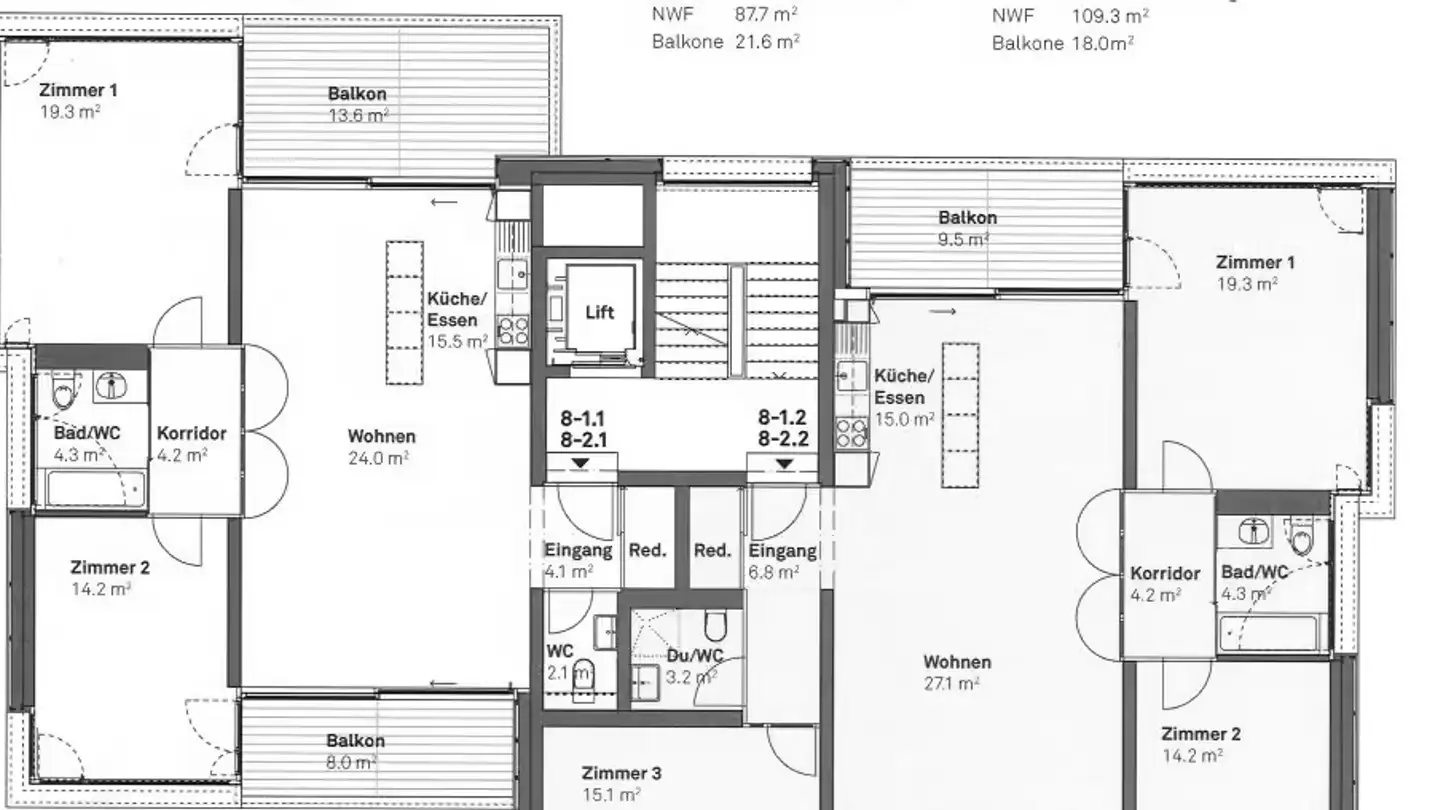 Wohnung mieten - Im Gütsch 8, 8122 Binz